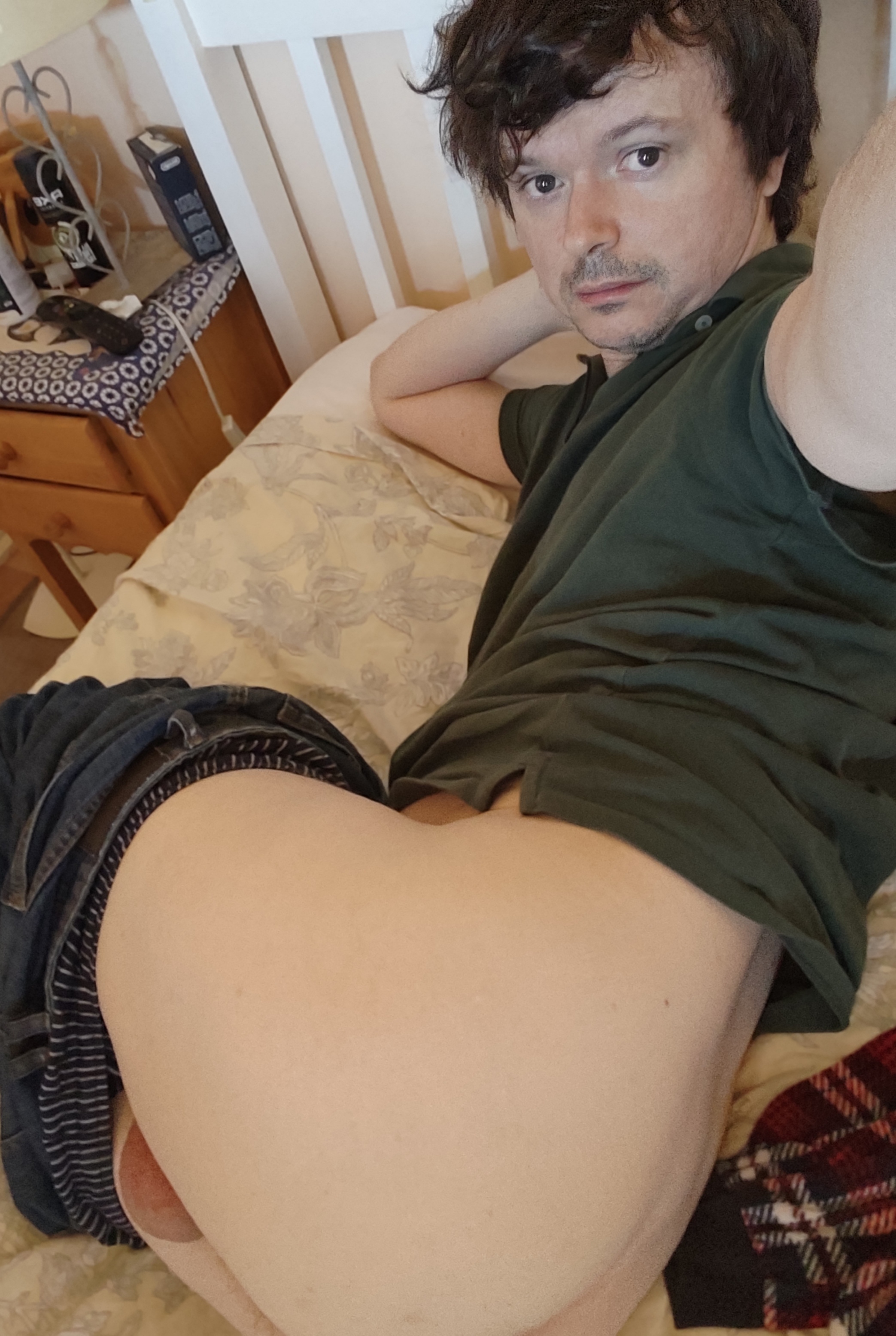 In bed