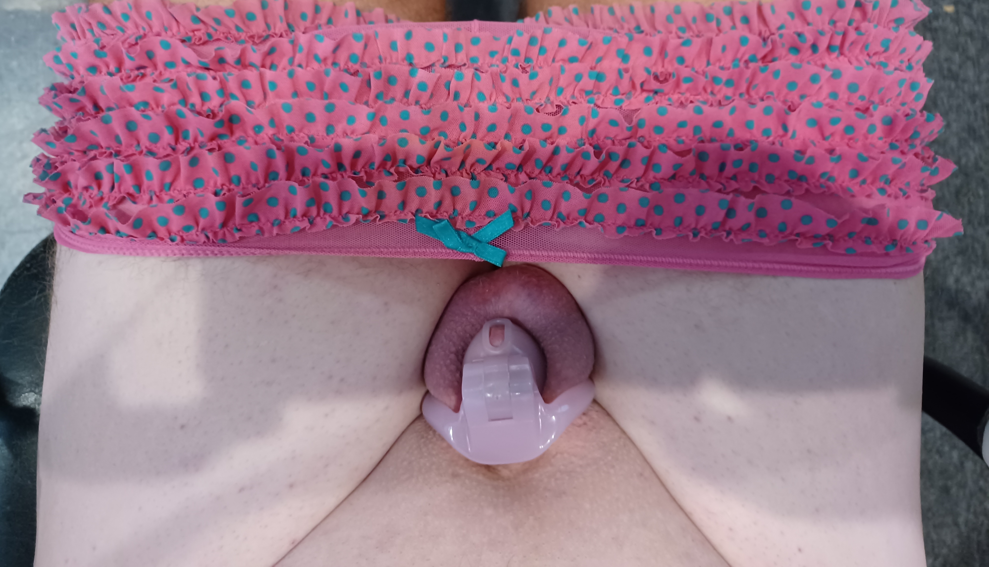 Cagged Clitty at work