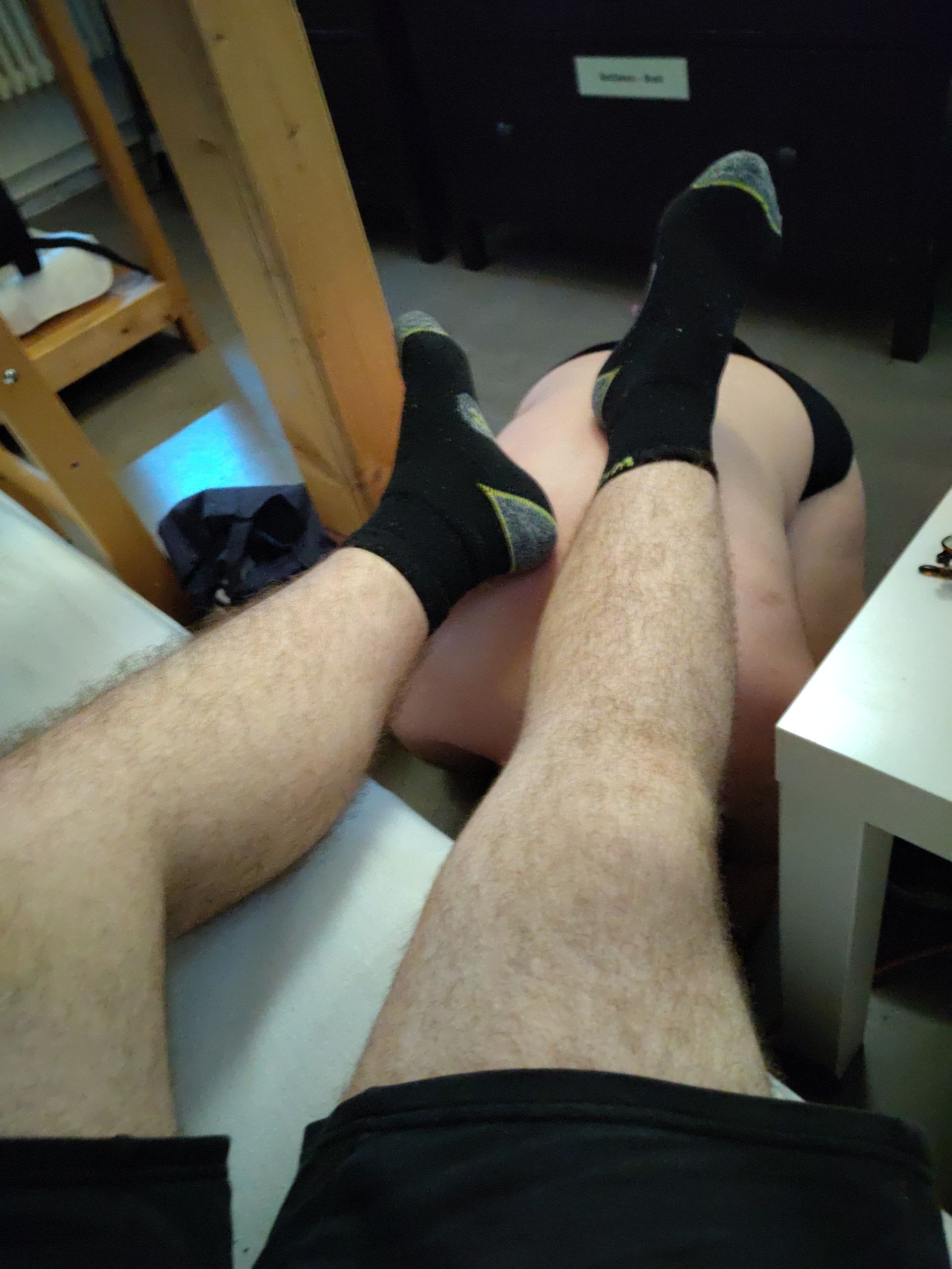 My place is beneath you Sirs 😈🥺