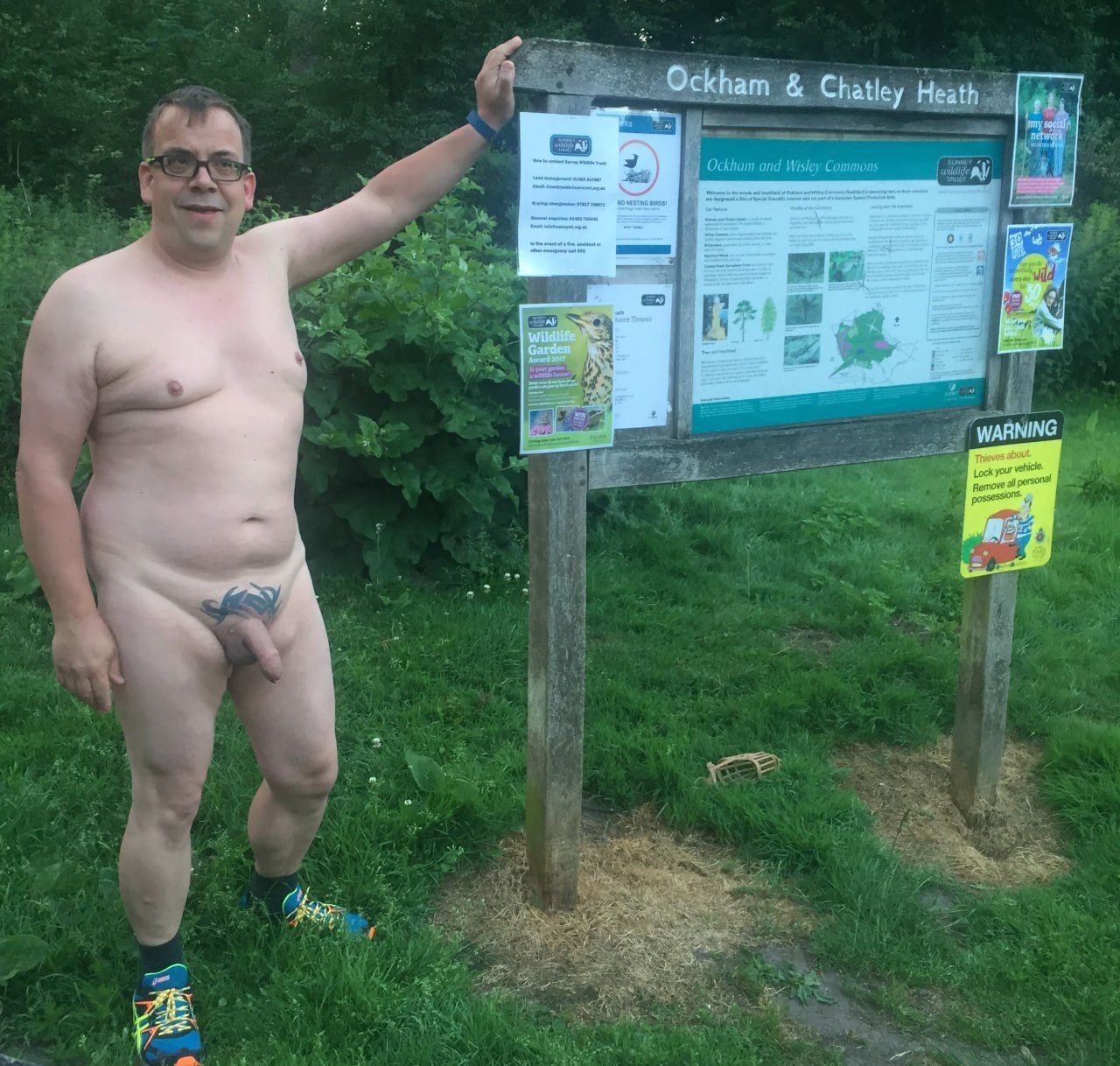 Outdoor faggot whore