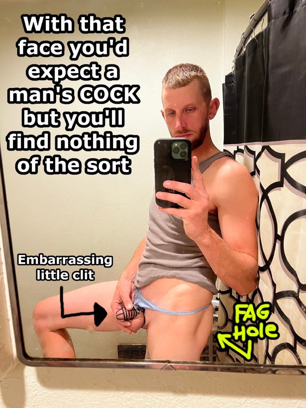 Adam’s tiny cock