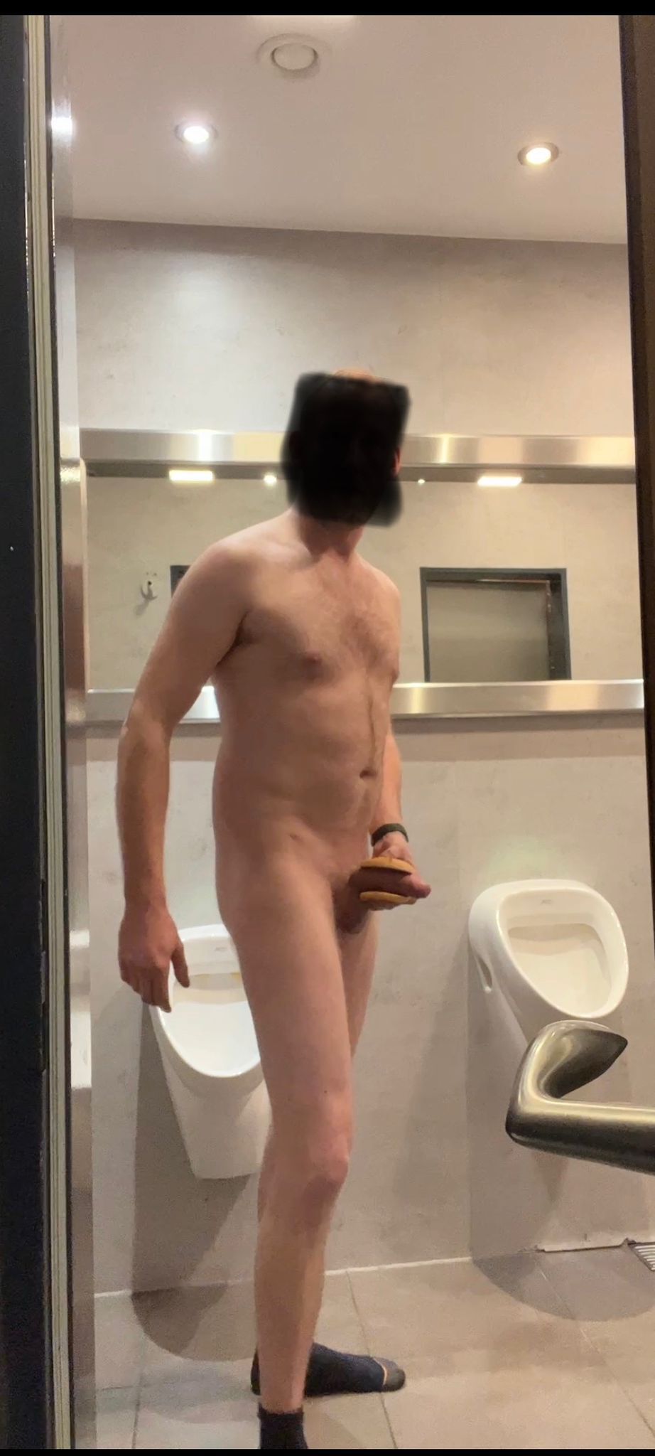 naked Mc Donalds dare