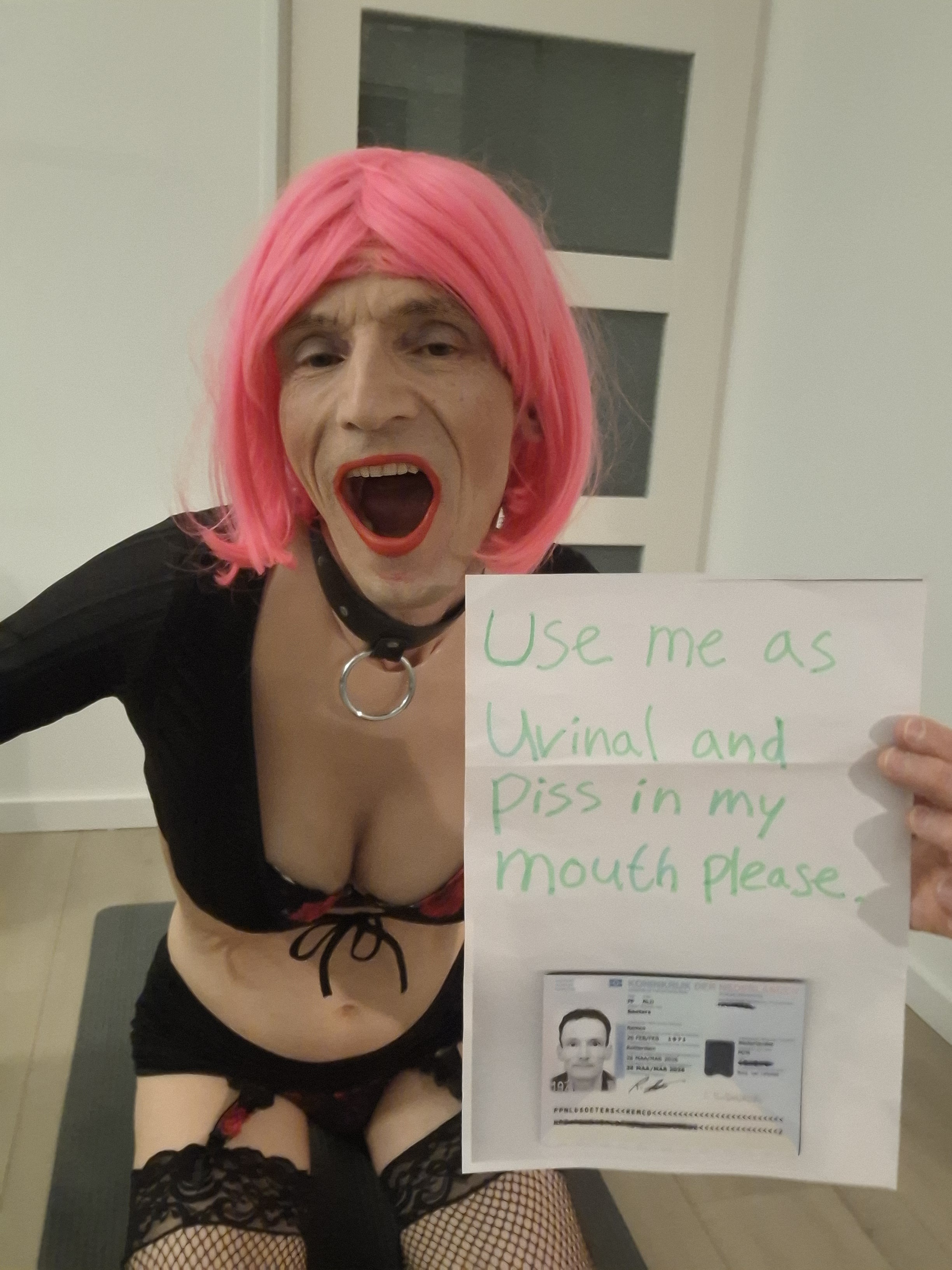 Use me as urinal.
