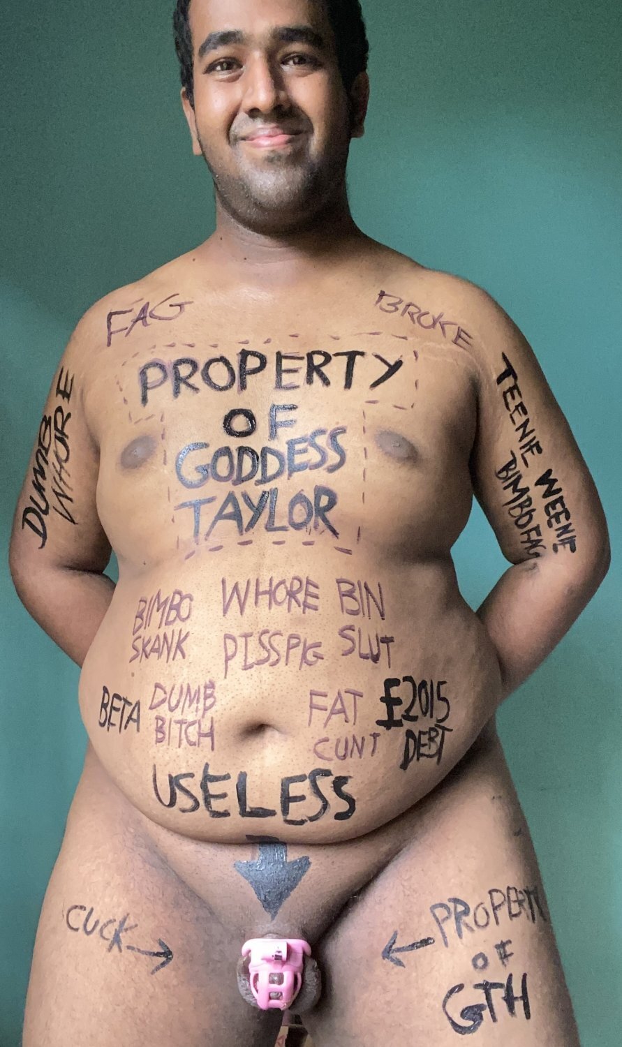Property of Goddess Taylor for life