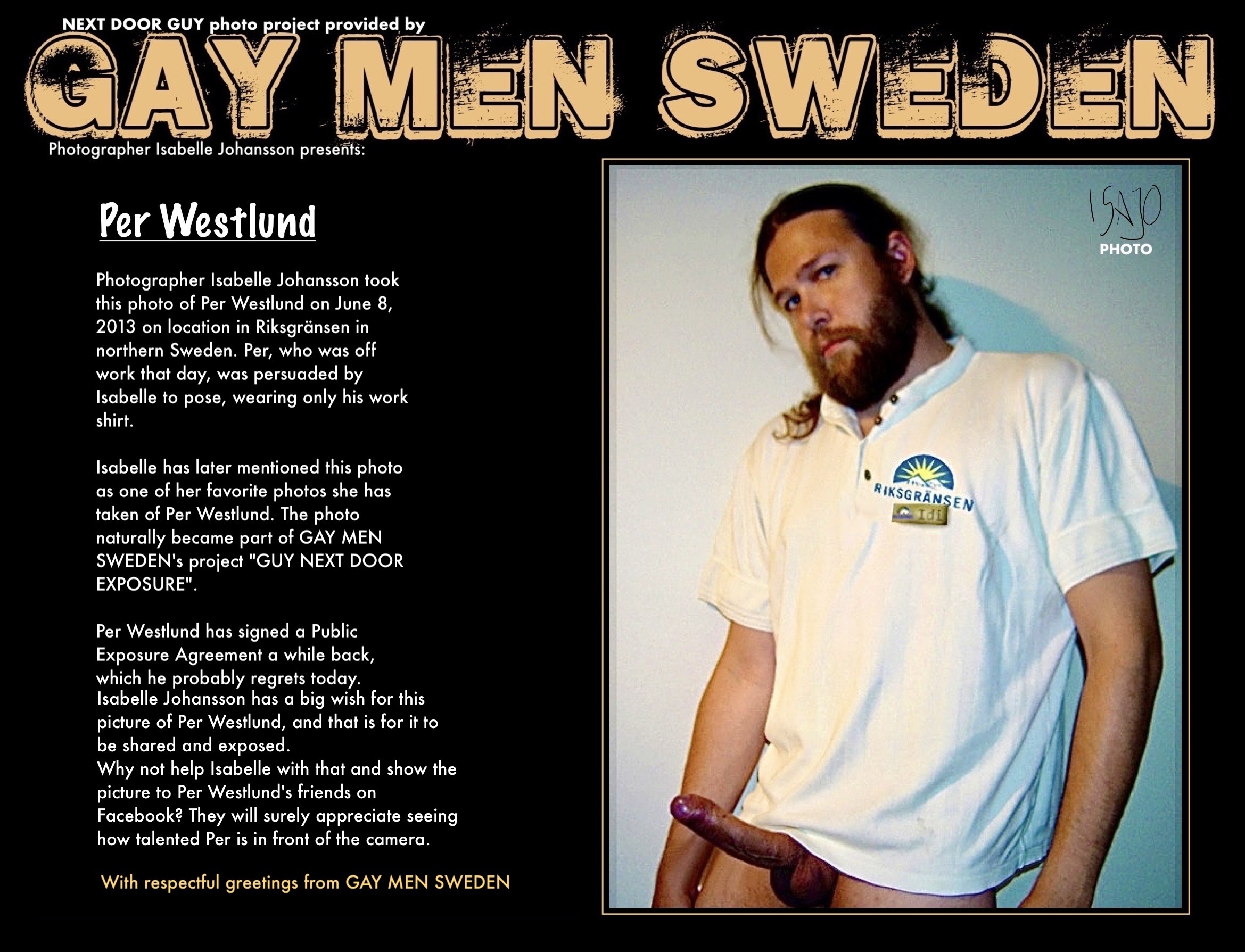 Gay whore from Sweden