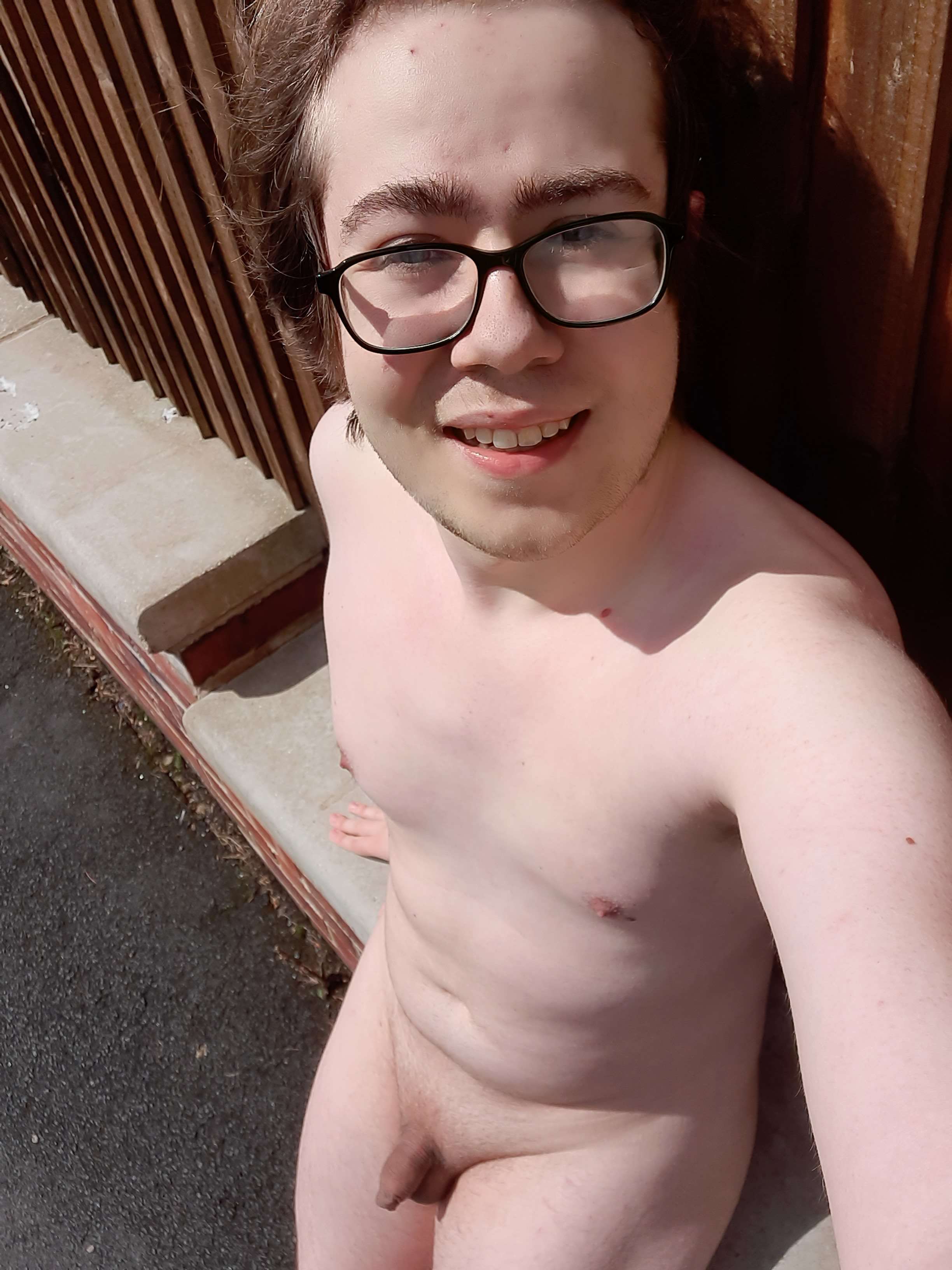Public roadside faggot