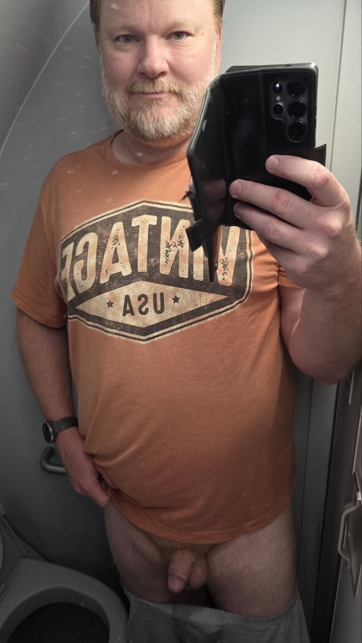 Flight time! recent airplane toilet.
