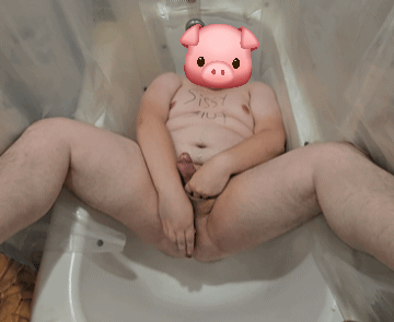 Post-Cum Dildo Expelling