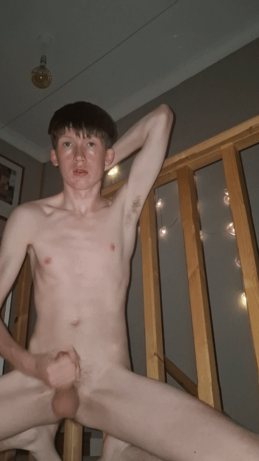 Wanking outside my dad's door