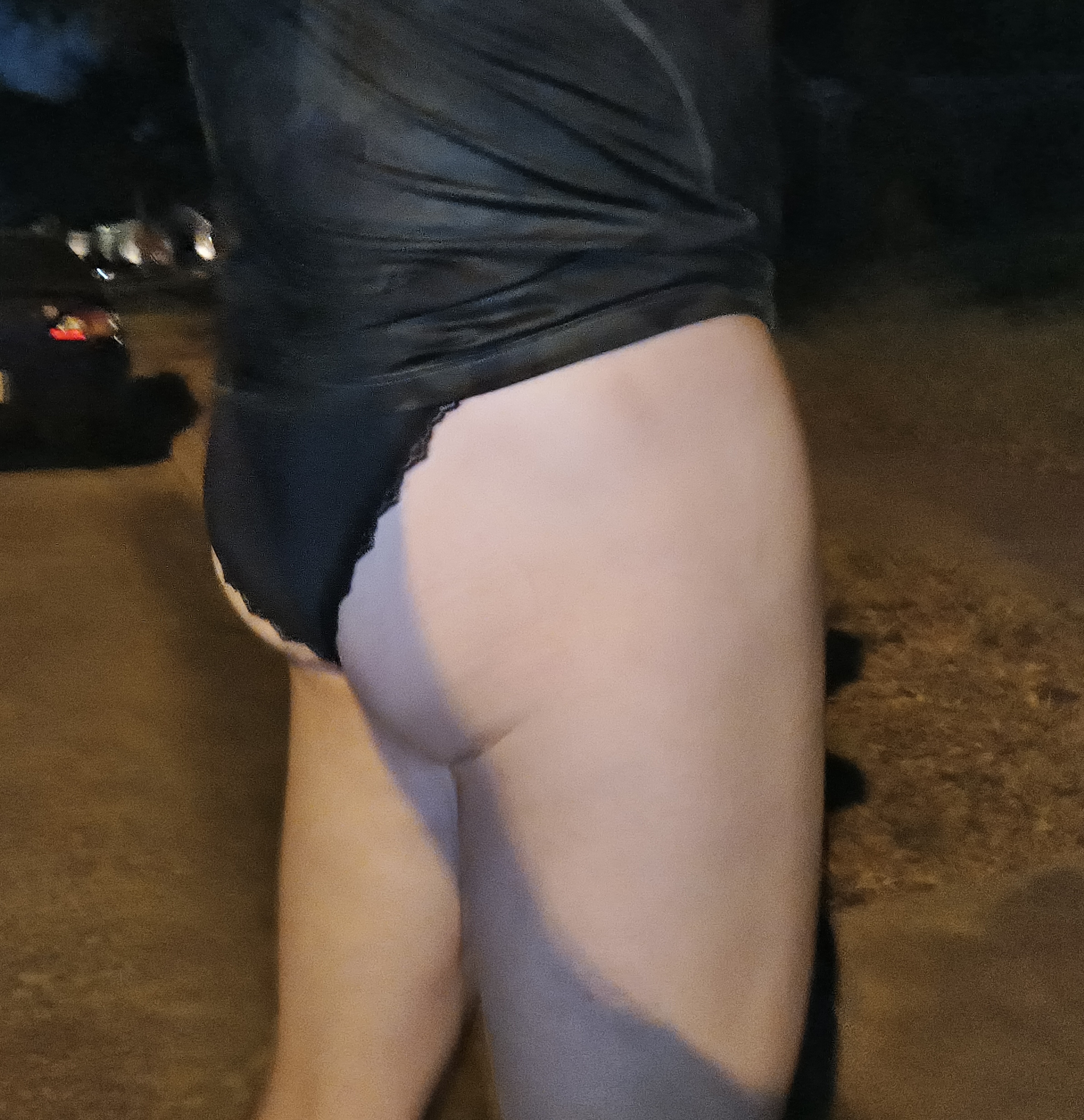 checking post in panties