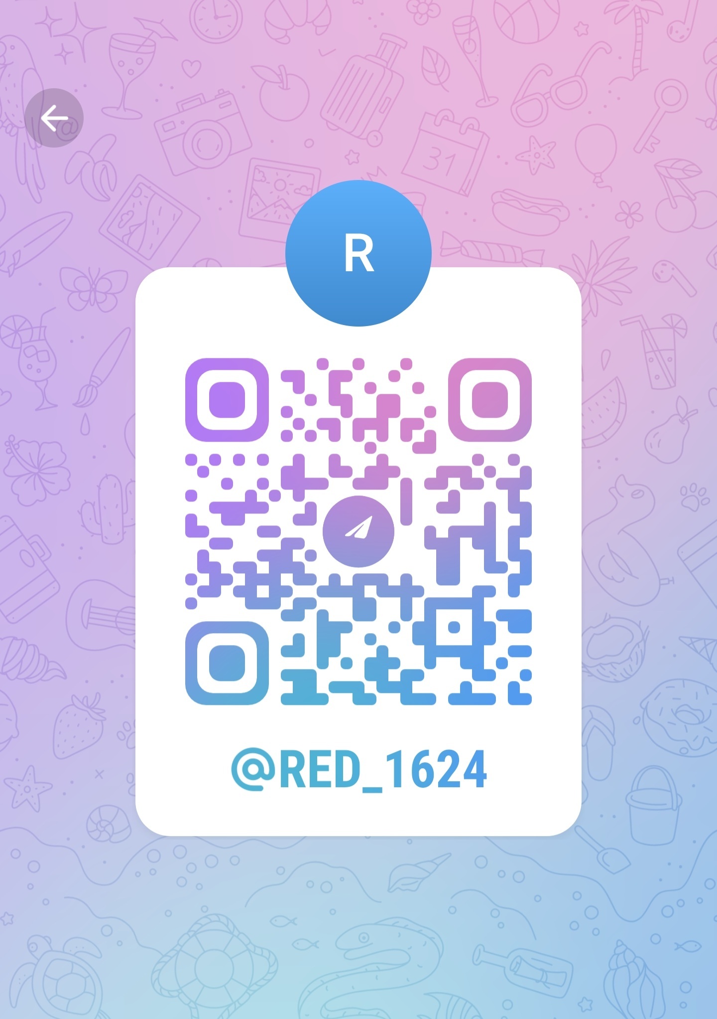my telegram QR code