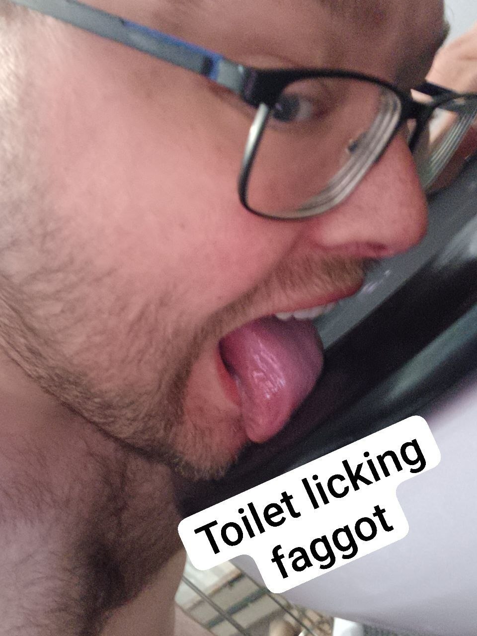 I'm a toilet licking faggot