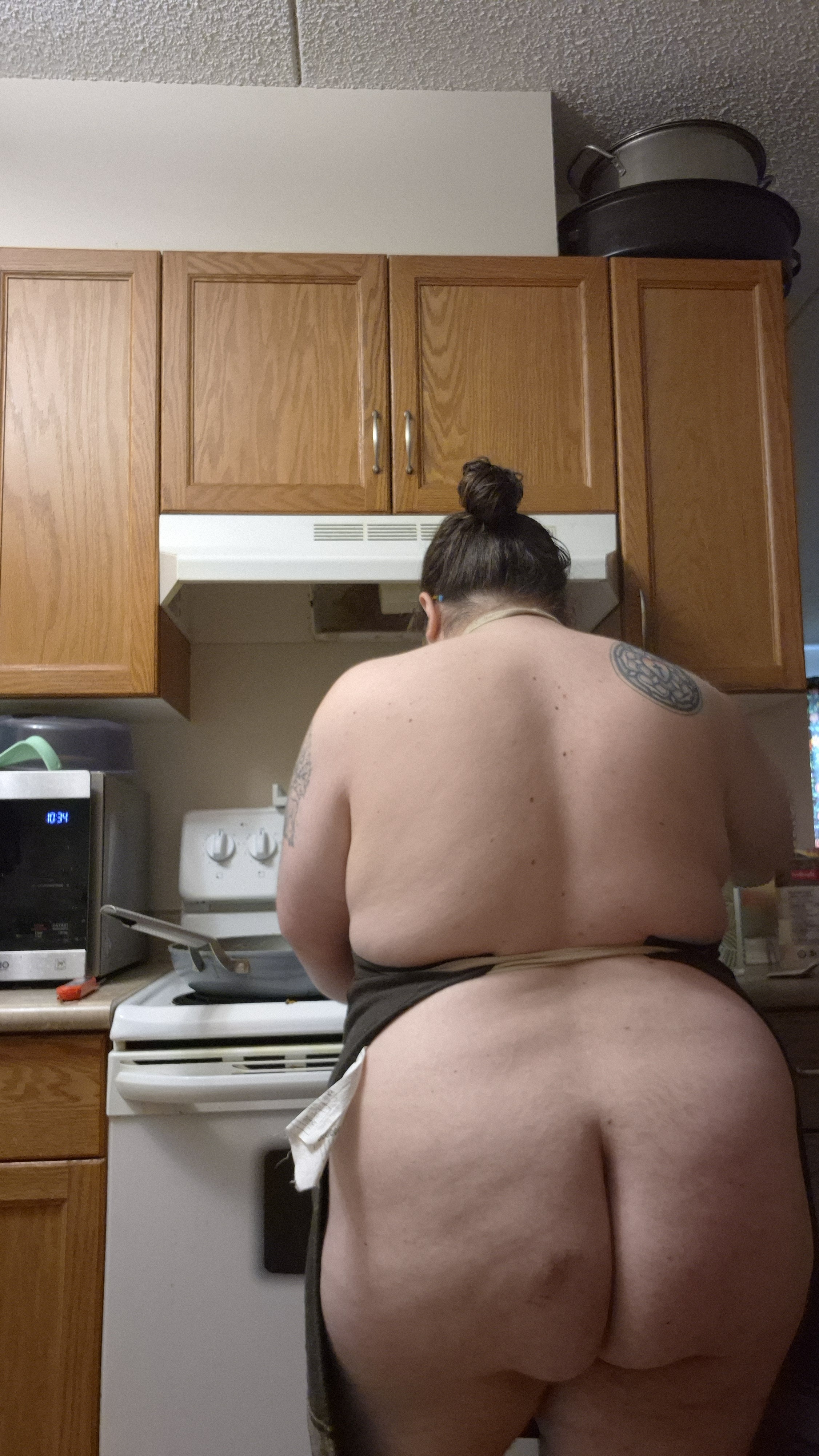 Serving dinner