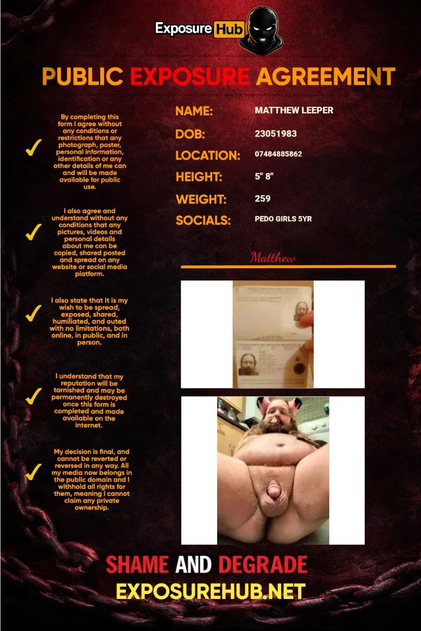 Dirty Pervert wants exposing