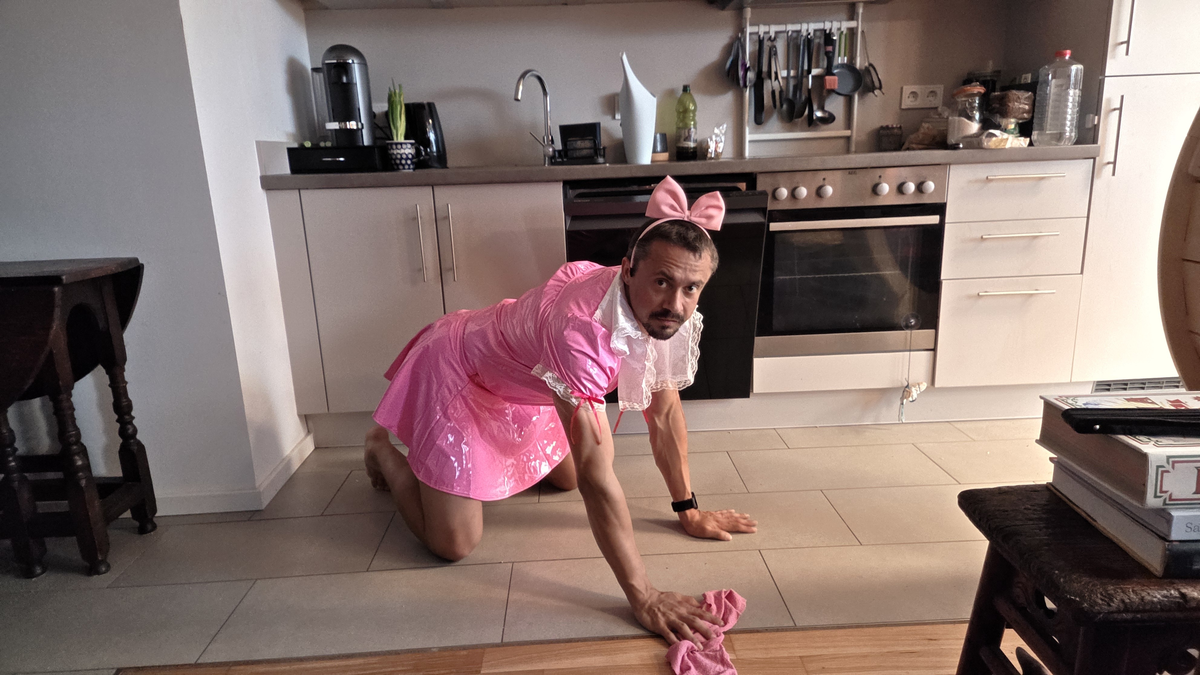 Made to look like maid