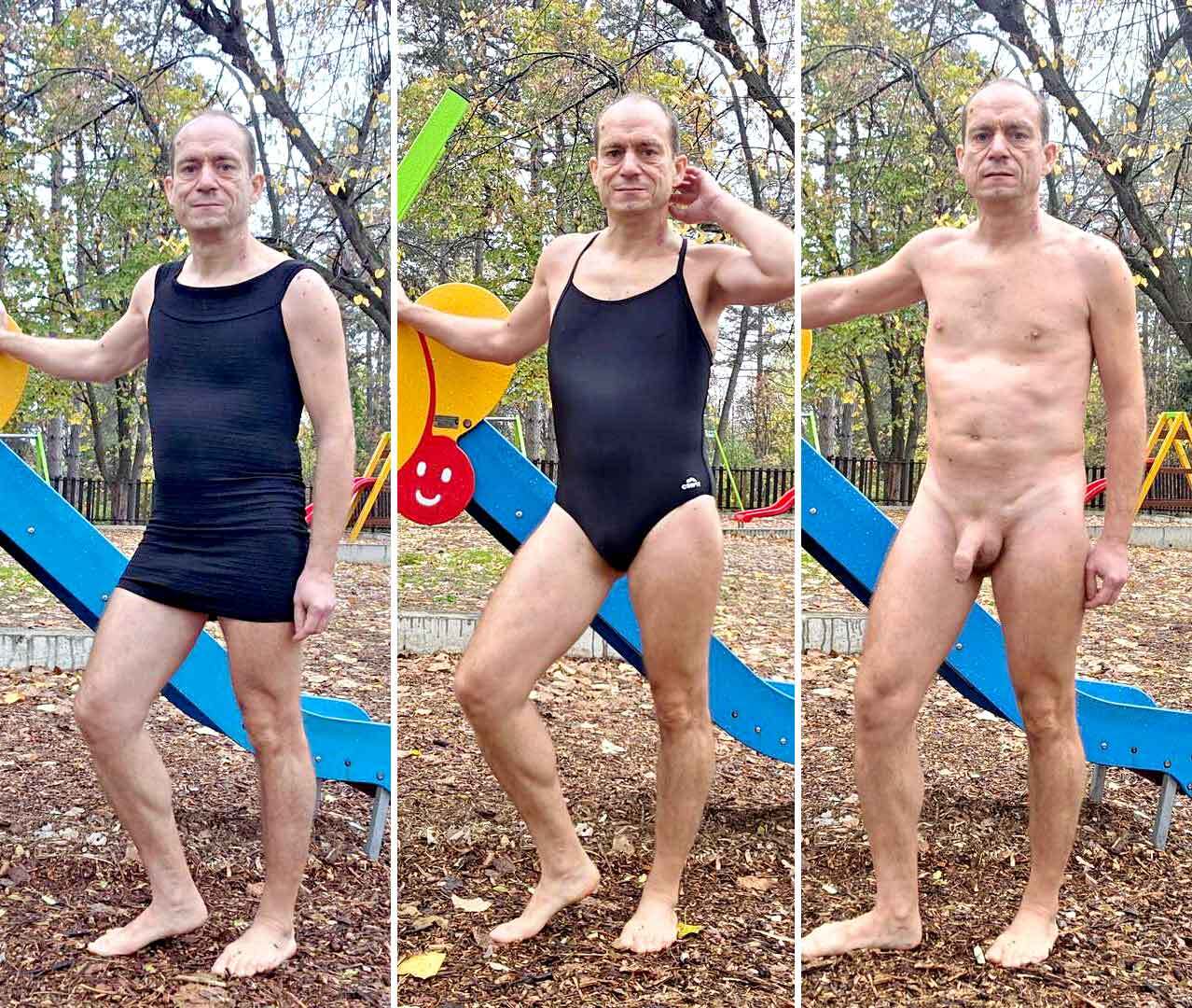 What is best? dress - swimsuit - nude?