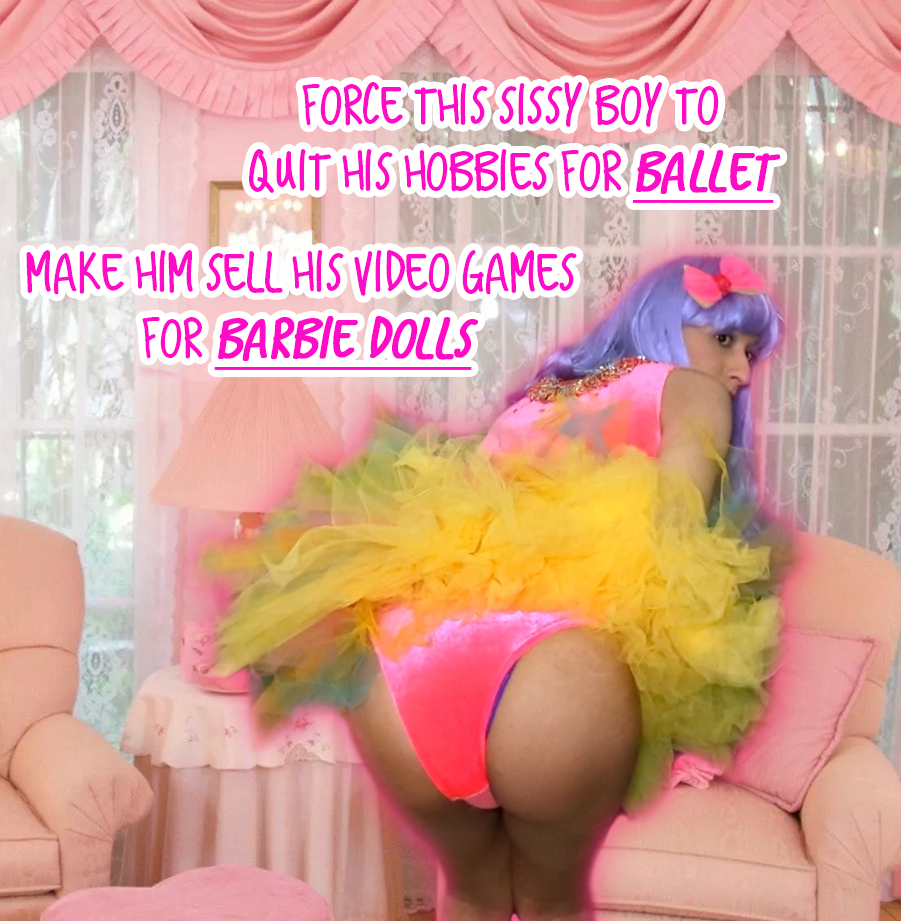 Sissy Boy Misty's Ballet Fantasy!
