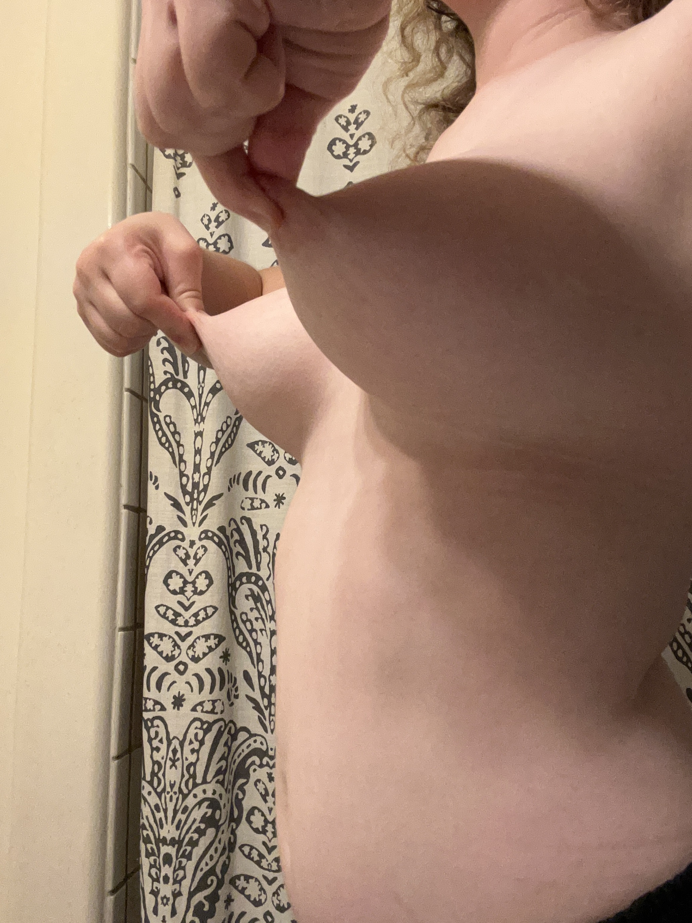 Lifting from the points - side view