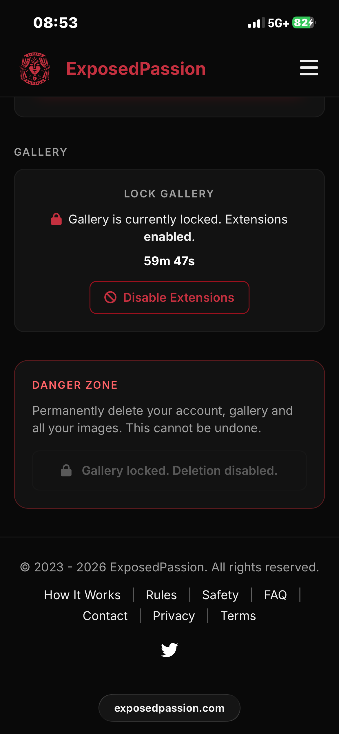 Please stop locking me