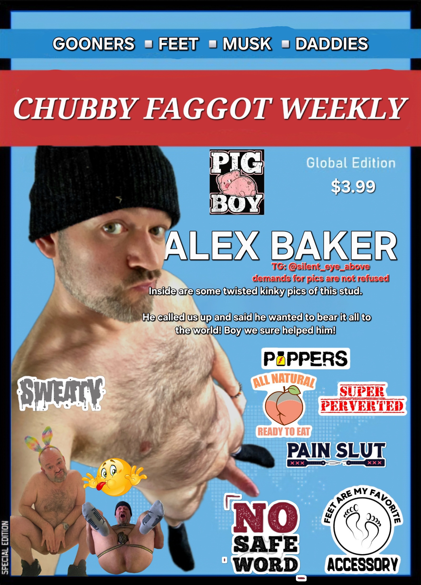 Chubby Faggot Weekly