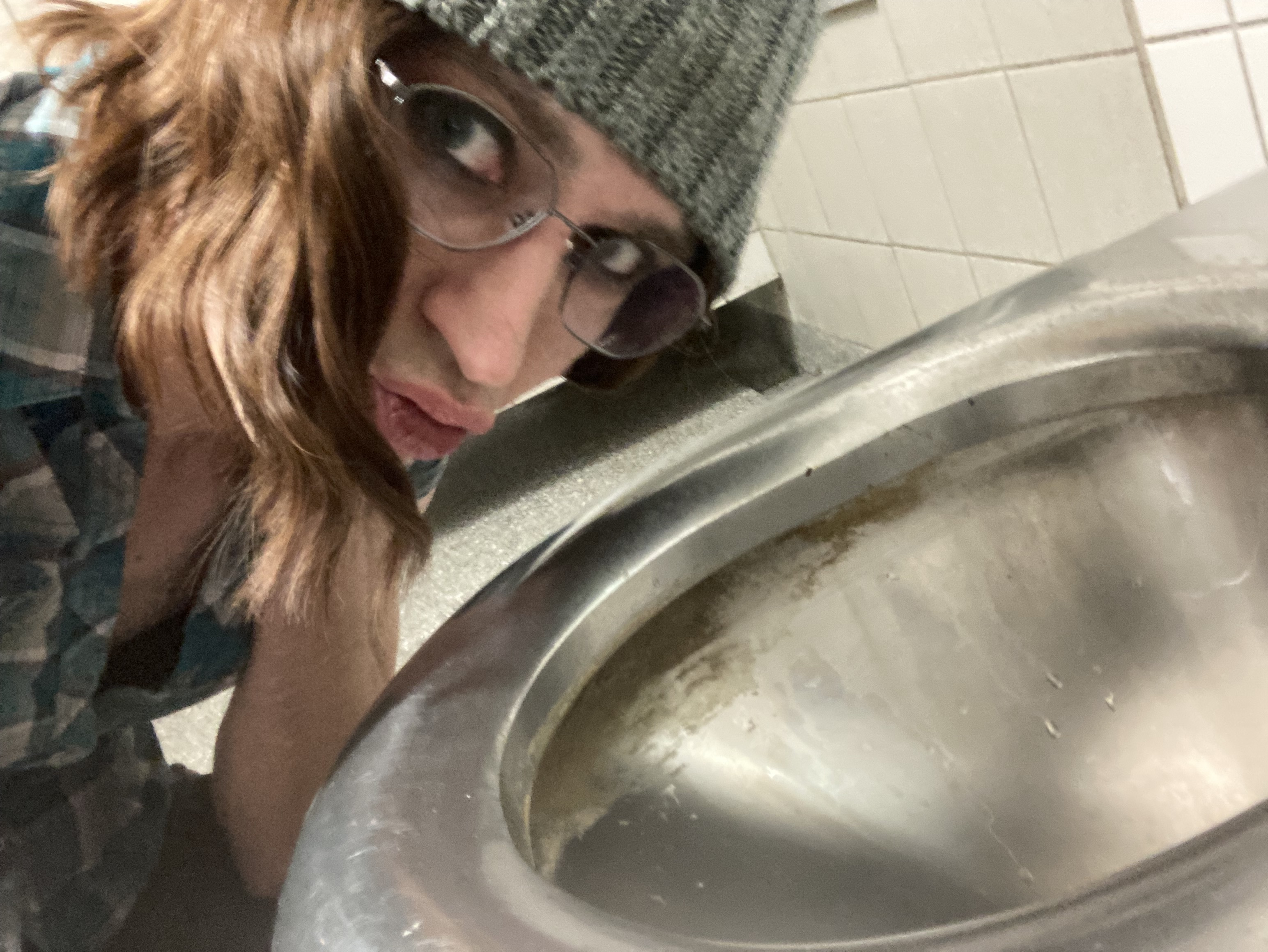 public toilet slut