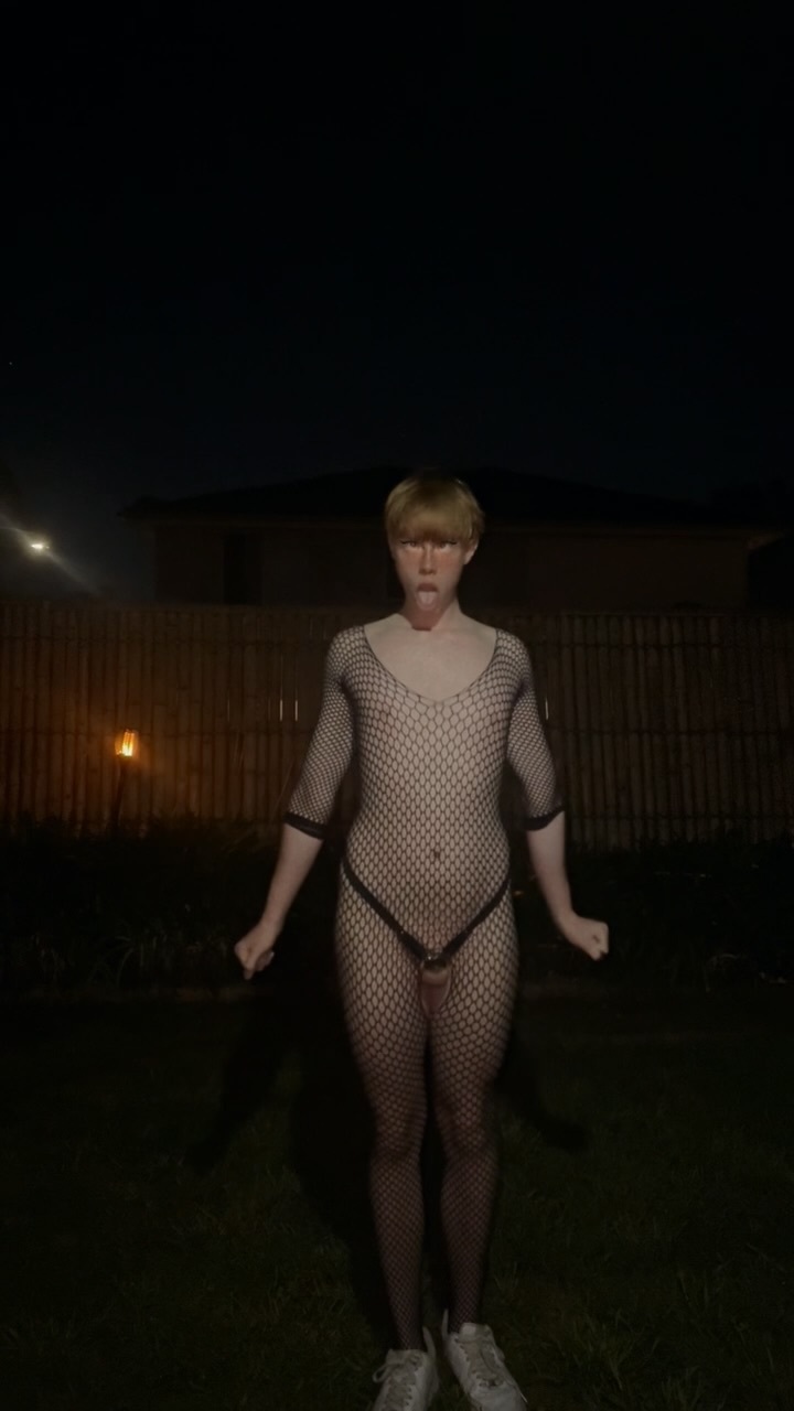 my neighbours saw me