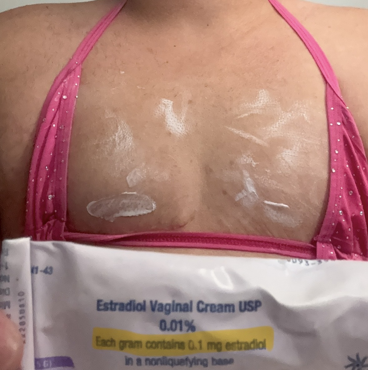 Estrogen on my Titties
