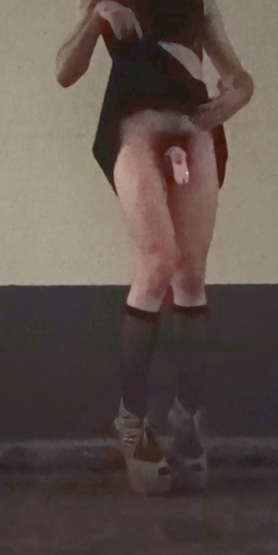 Little slut went for a walk outside
