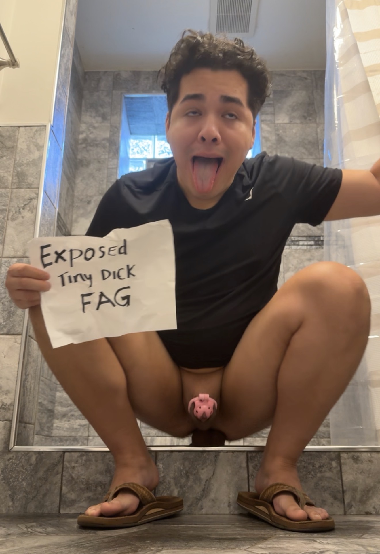 Exposed fag