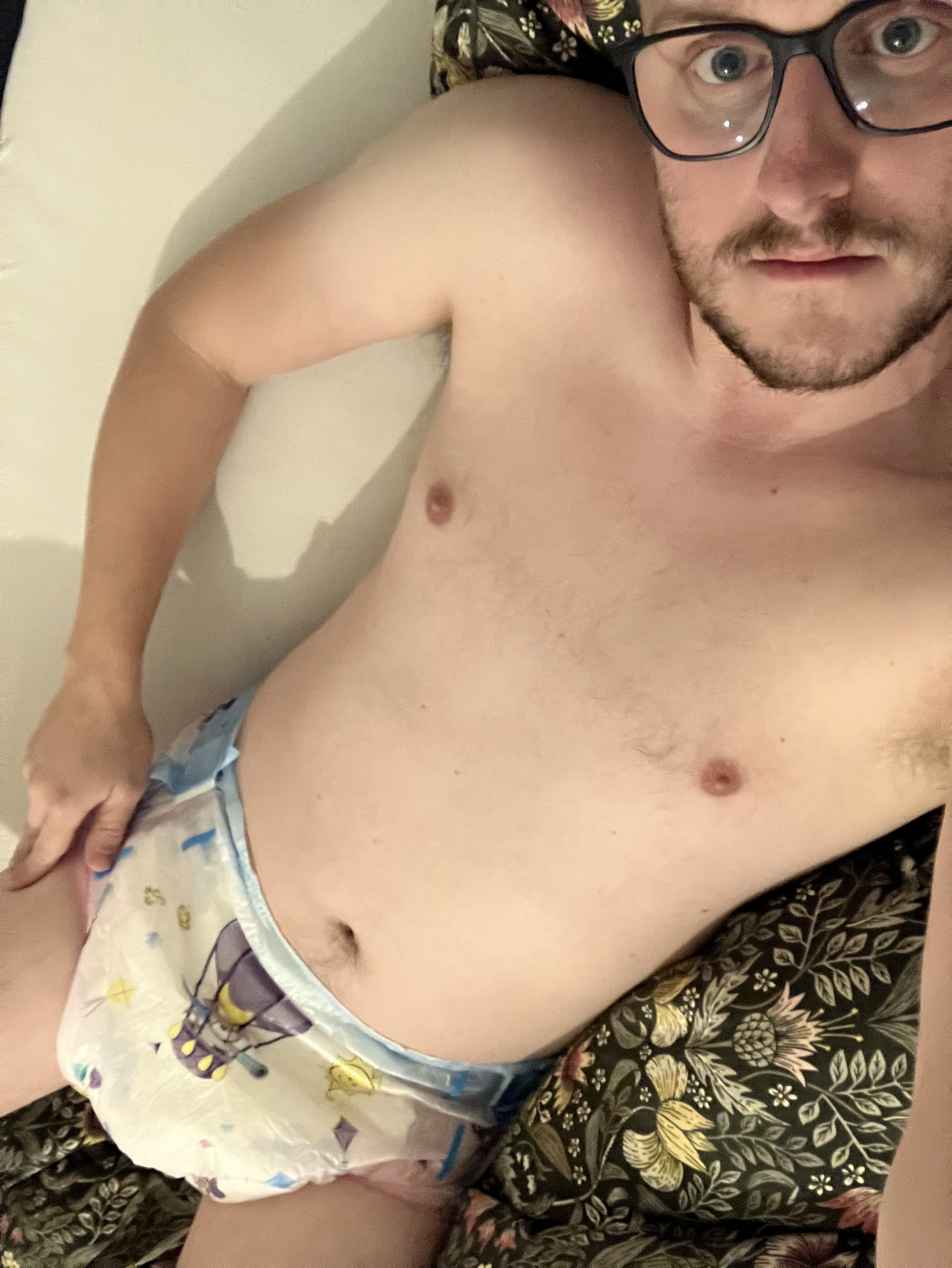 Locked and diapered