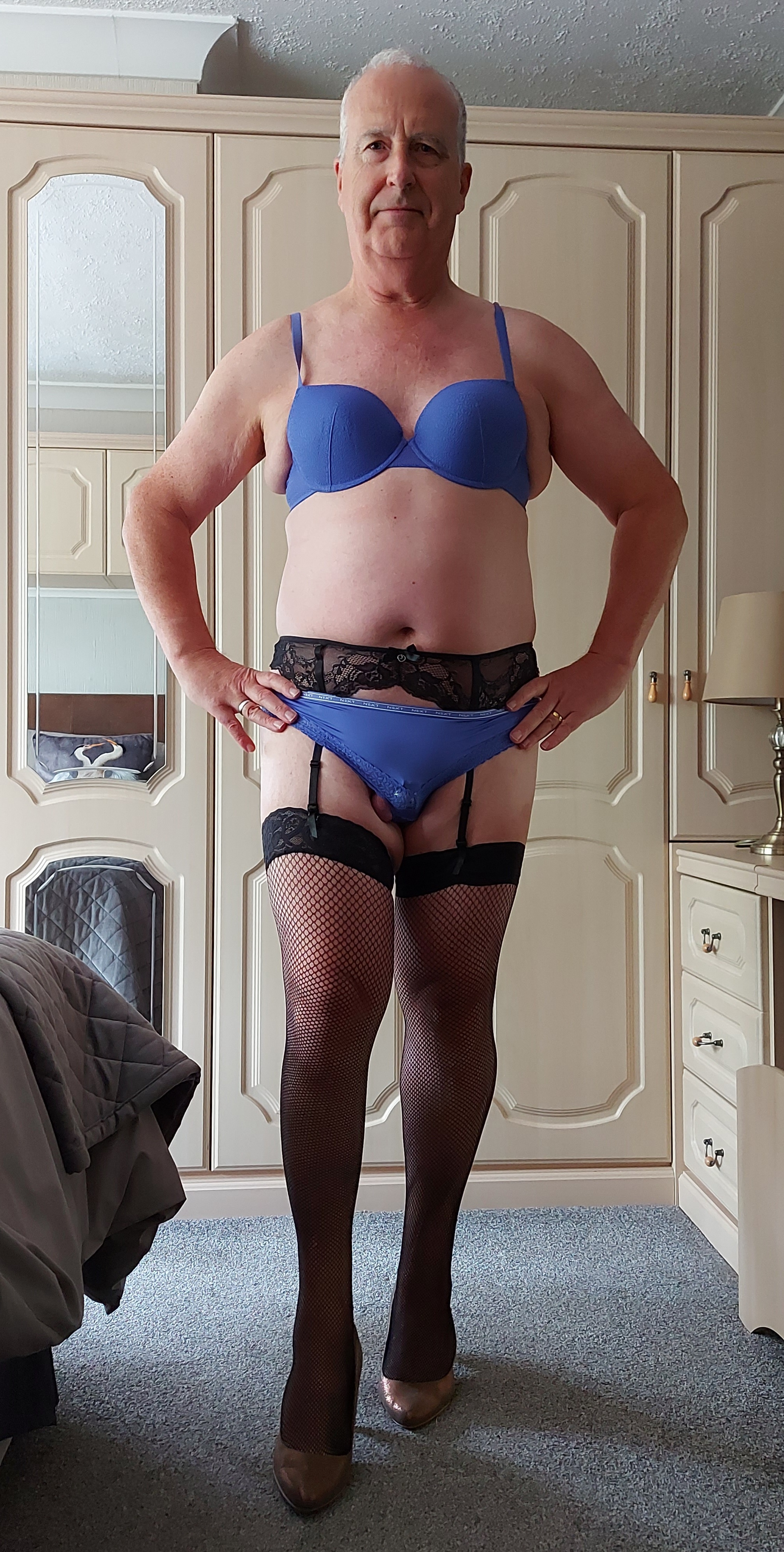 Sissy in blue