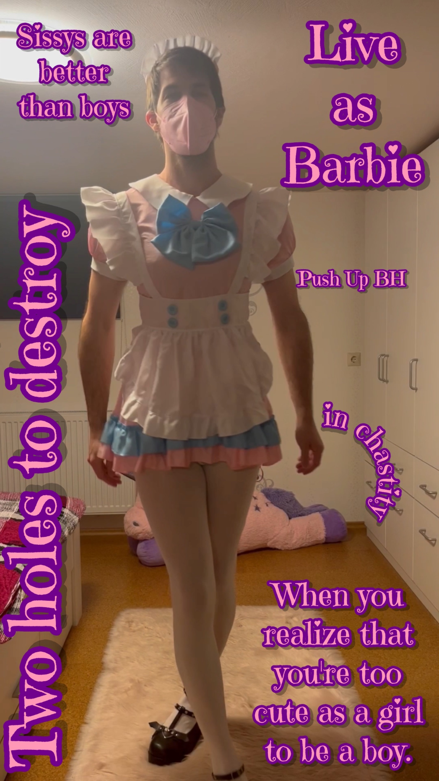 Caged Unicorn Princess Exposed Again