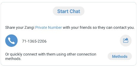 New to Zangi