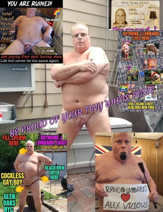Raymond J Lombardi white Faggot