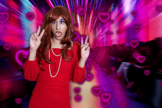 Misty's true self is a crossdressing sissy!