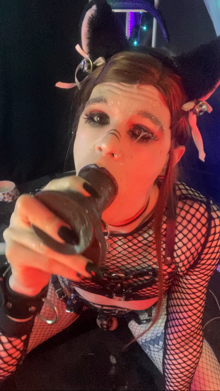 I look my best with spit on my face