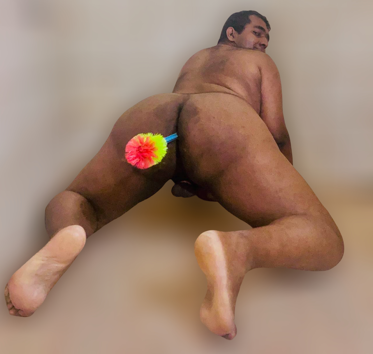Human Toilet Brush