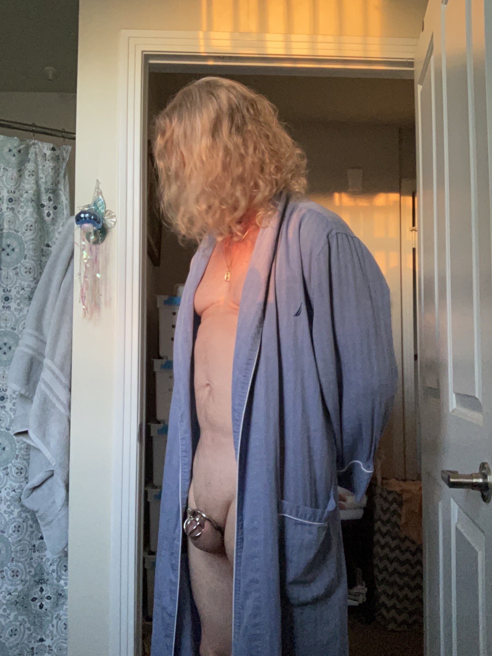 Caged in the morning