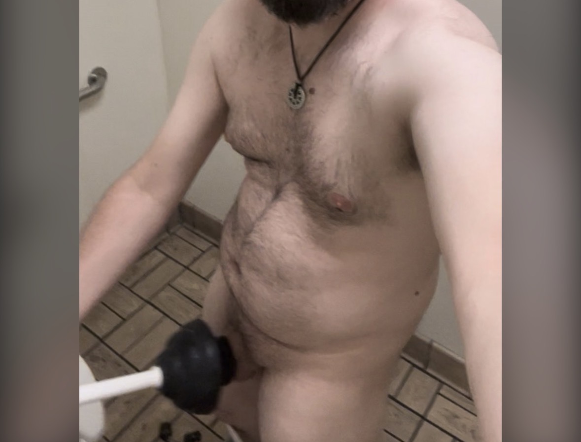 Only action this married cock gets