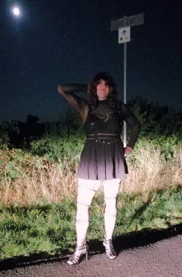 Public Slut outdoors 