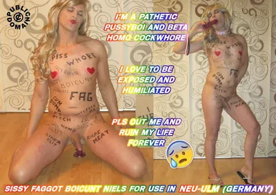 Fairy fag pussyboi Niels total exposure risk