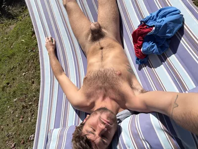 Naked Sunbathing 