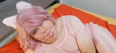 Gagged kitty Slut 