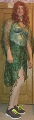 Old sissy Halloween costume 