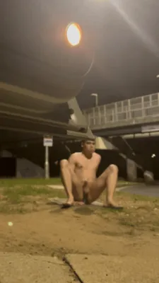 Fag Riding A Dildo In Public Needs To Be Exposed
