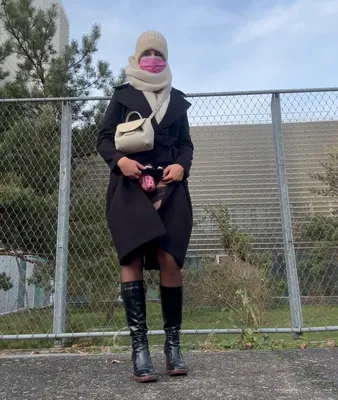 Sissy exposed in public