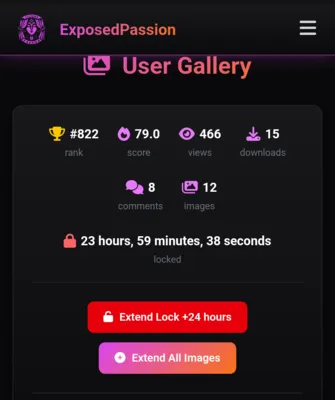 Gallery locked 😞 be nice