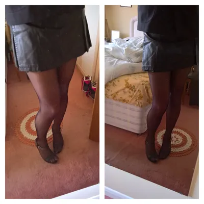 leather miniskirt