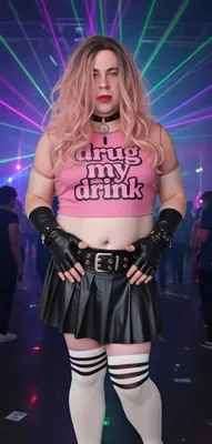 Dirty Rave Girl Dhalia