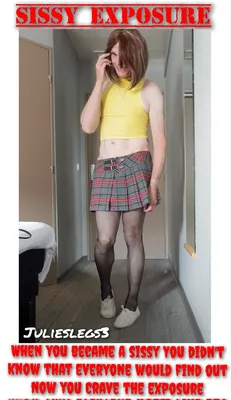 Sissy exposure for julieslegs3